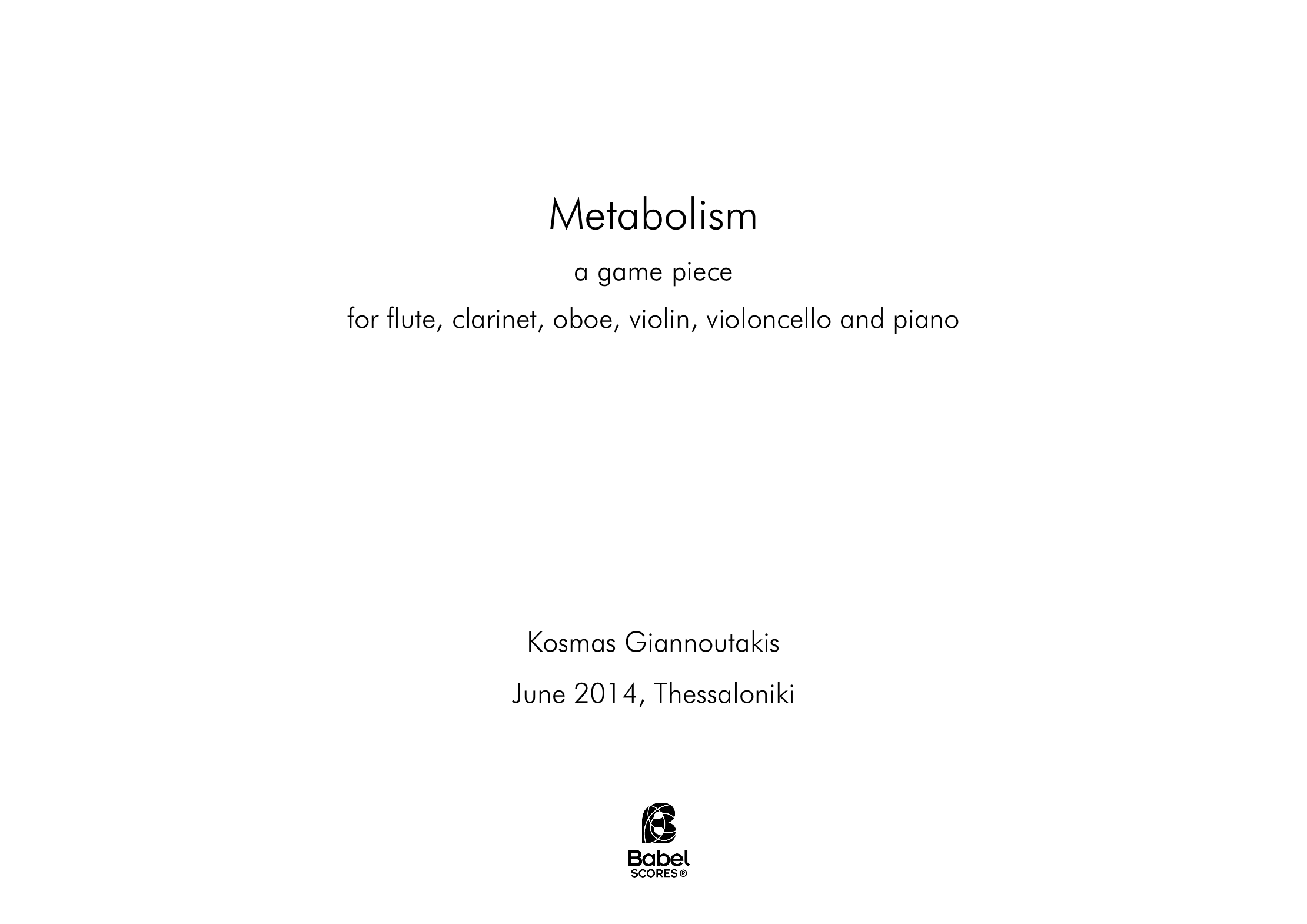 Metabolism A4 z